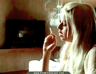 girl smoking