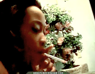 girls smoking pot